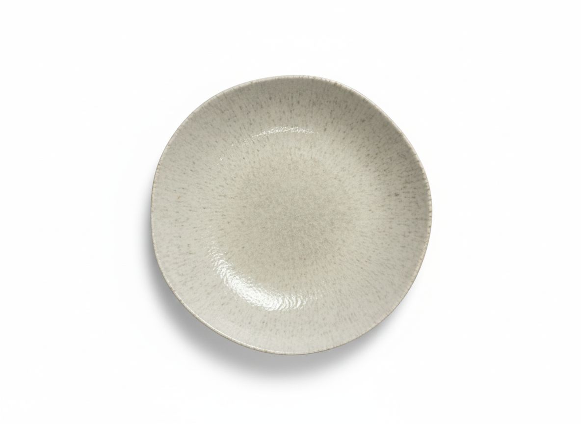 Ipek Dune Serviesset 24-delig – Porselein – Beige Gespikkeld – Organische Vorm – Modern & Rustiek