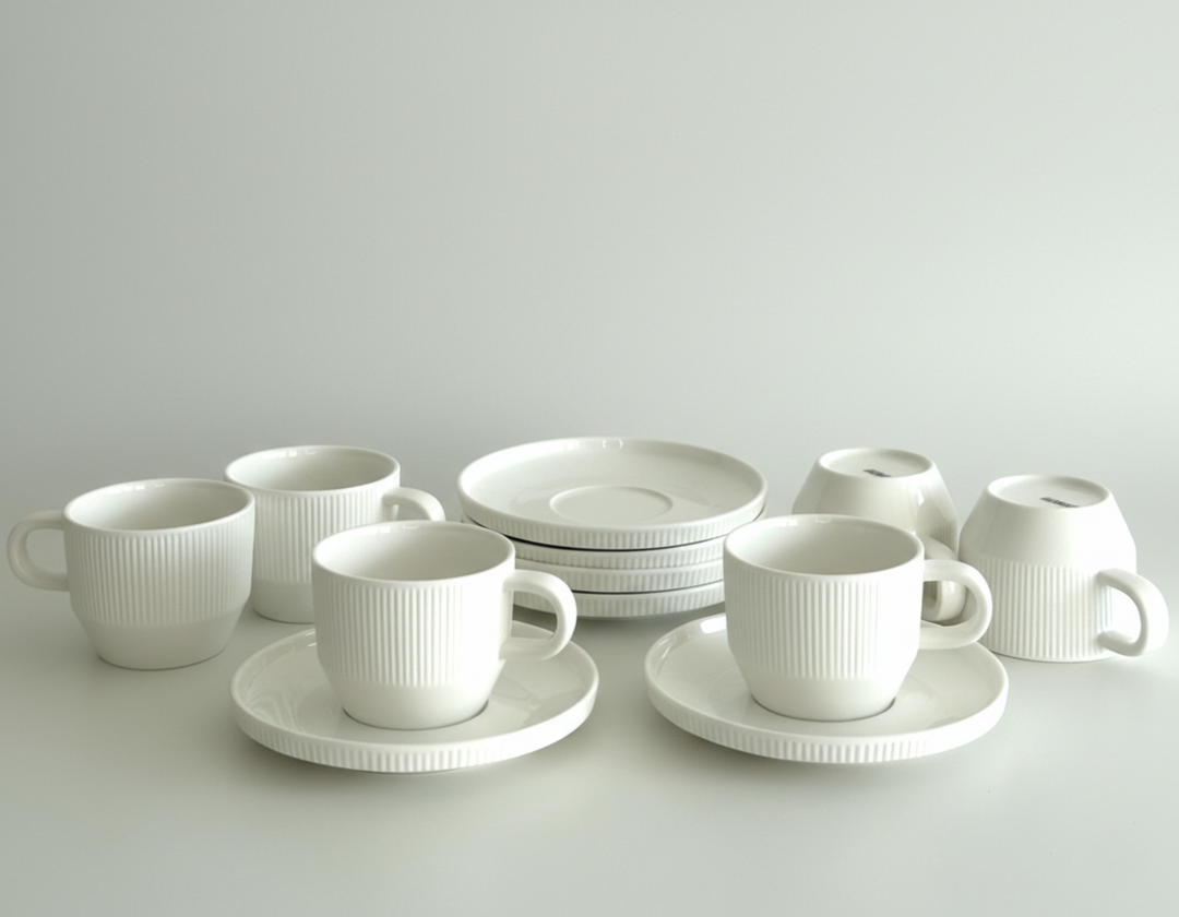 Nives Koffieset - 12-delig (6 Personen) - 200ml