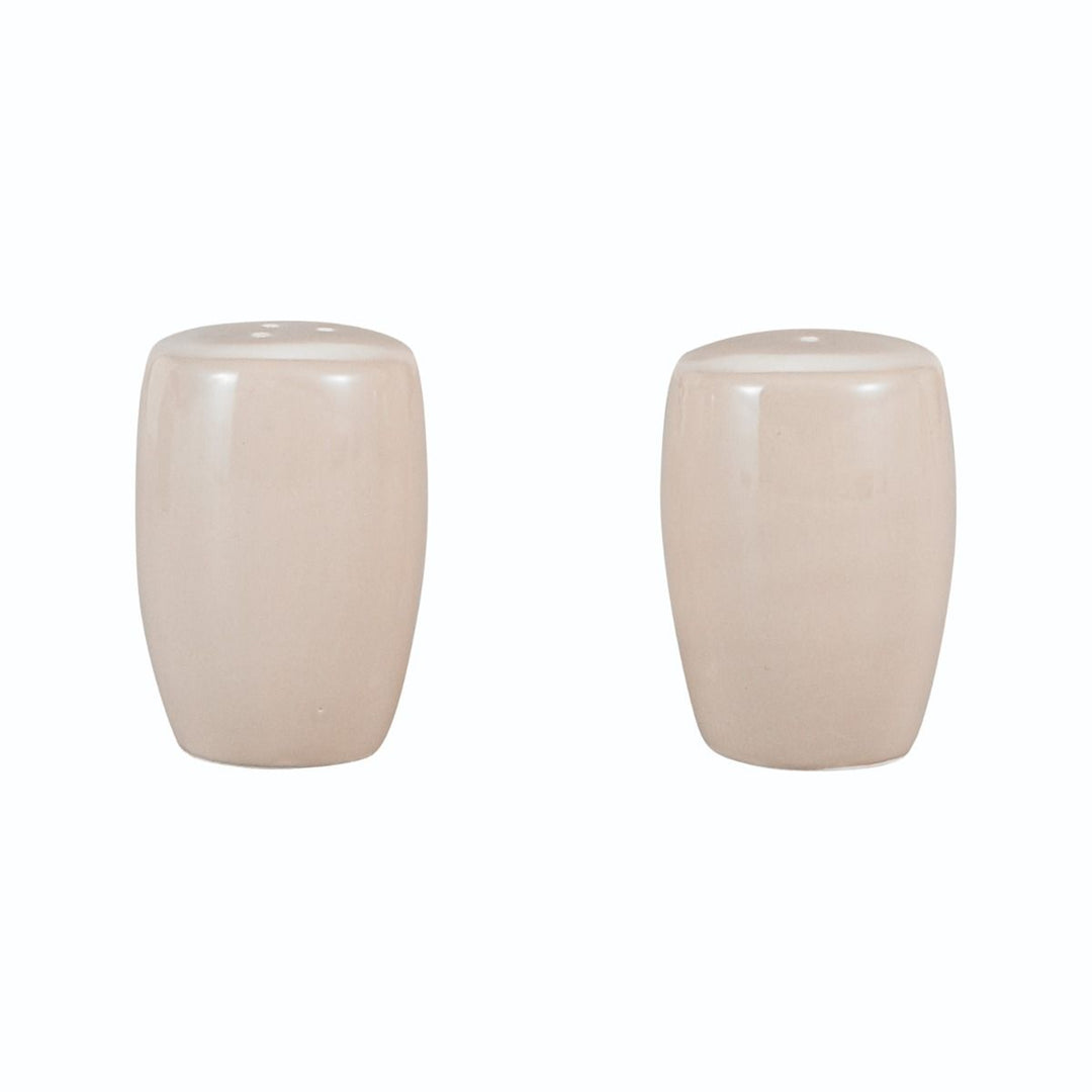 Bricard Colmar Serviesset 27-delig  Wit &amp; Taupe met Peper- en Zoutstel