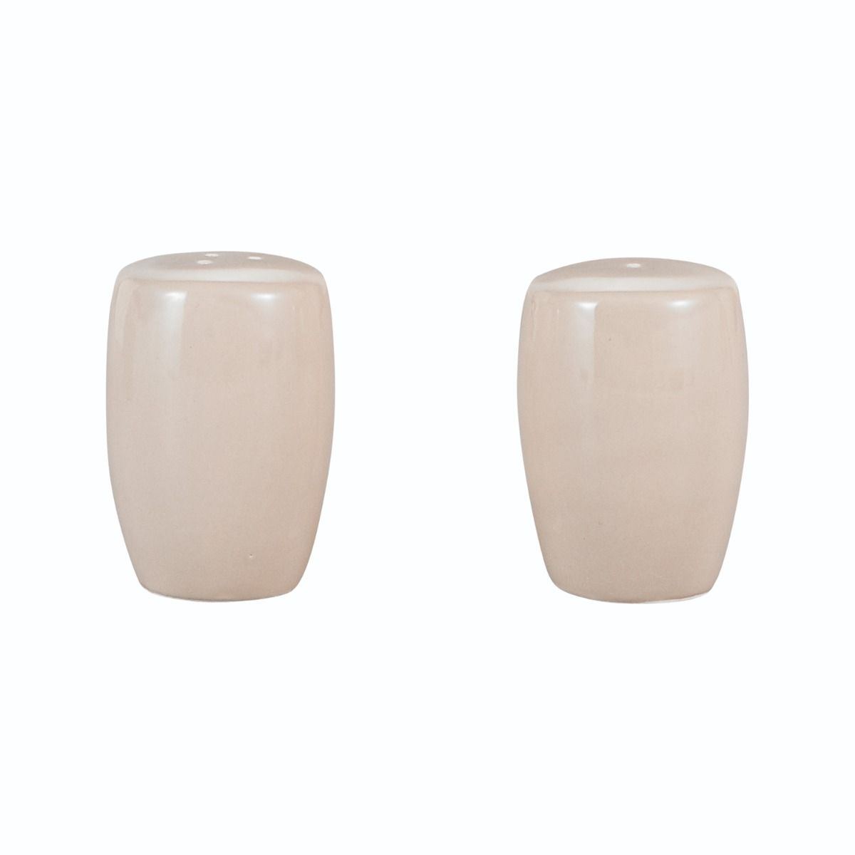 Bricard Colmar Serviesset 27-delig  Wit & Taupe met Peper- en Zoutstel