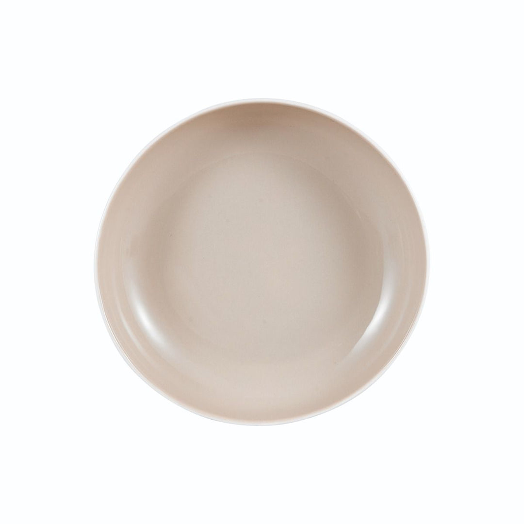Bricard Colmar Serviesset 27-delig  Wit &amp; Taupe met Peper- en Zoutstel