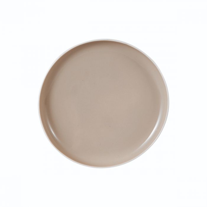 Bricard Colmar Serviesset 27-delig  Wit &amp; Taupe met Peper- en Zoutstel