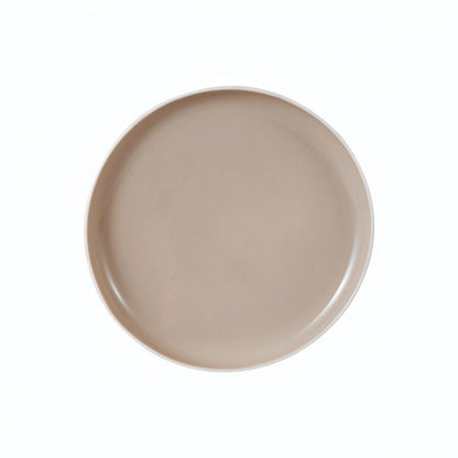 Bricard Colmar Serviesset 27-delig  Wit & Taupe met Peper- en Zoutstel