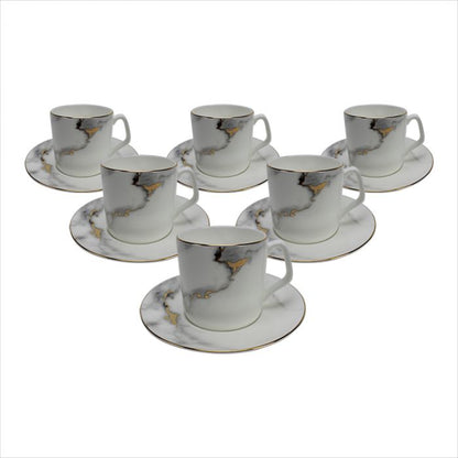 BRICARD DRANCY KOFFIESET | MARBLE 12-DELIG