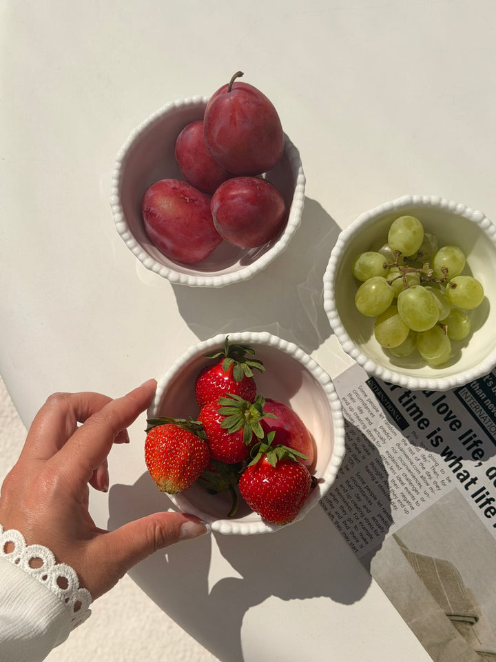 Pearly snackschalen - set van 6