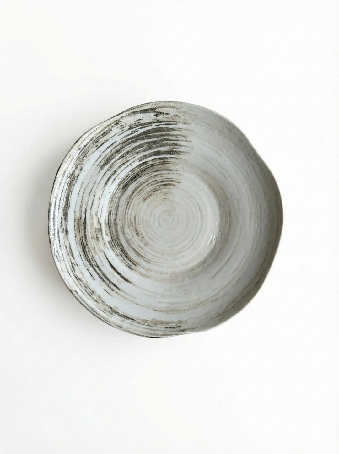 Ipek Olive Serviesset 24-delig – Porselein – Wit met Groene Swirl – Artistiek &amp; Modern