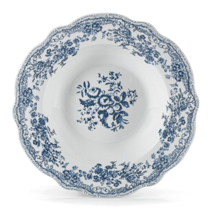 25-Delige Vintage Servies Set Porselein - Blauw (Pre-Order)
