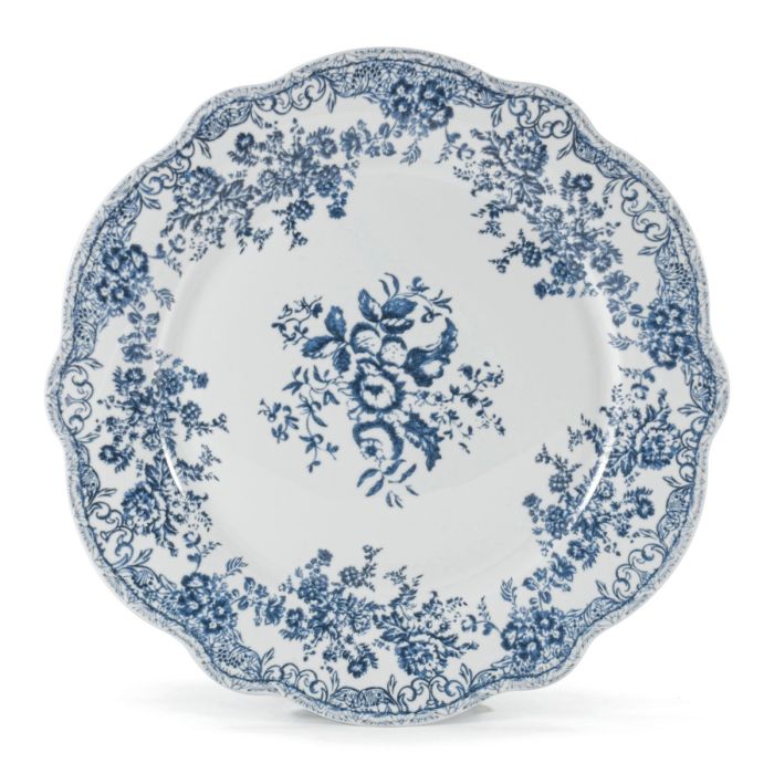 25-Delige Vintage Servies Set Porselein - Blauw (Pre-Order)