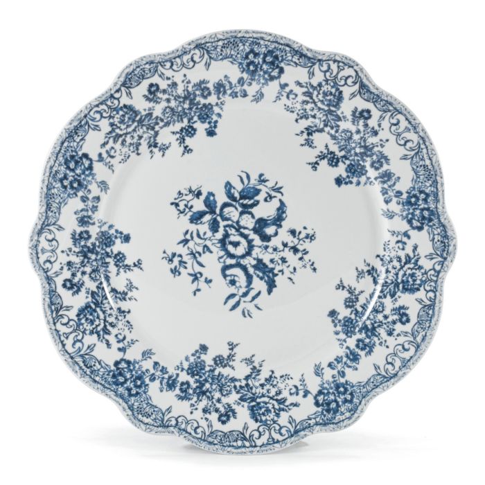 25-Delige Vintage Servies Set Porselein - Blauw (Pre-Order)