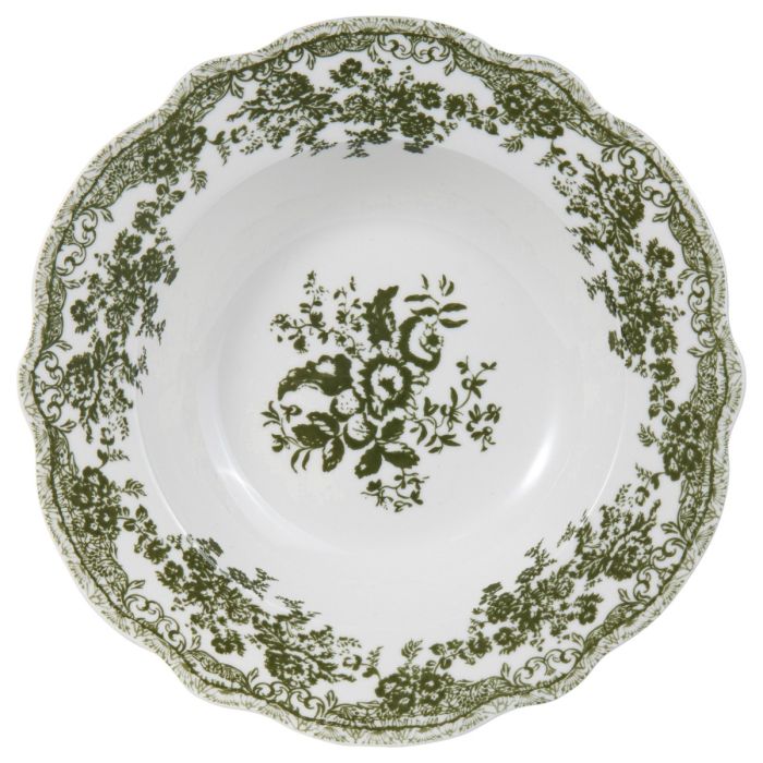 25-Delige Vintage Servies Set Porselein - Groen (Pre-Order)