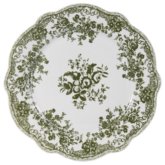 25-Delige Vintage Servies Set Porselein - Groen (Pre-Order)