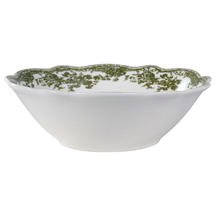 25-Delige Vintage Servies Set Porselein - Groen (Pre-Order)