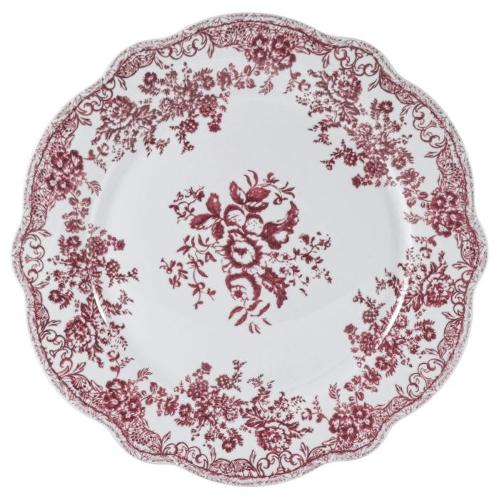 25-Delige Vintage Servies Set Porselein - Roze (Pre-Order)