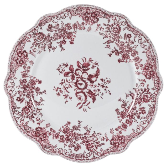 25-Delige Vintage Servies Set Porselein - Roze (Pre-Order)